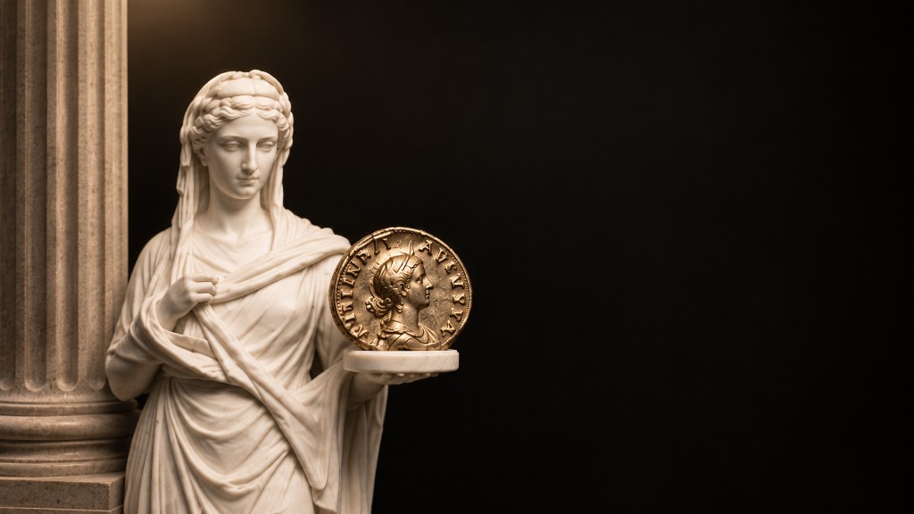 Coin display figures available on Etsy